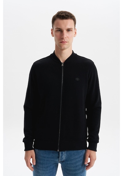 AR-MA Arma Erkek Slim Fit Selanik Kumaş Tam Fermuar Fleto Cepli Kapüşonsuz Kolej Yaka Sweatshirt K30324698302 Siyah AR-MA Arma Erkek Slim Fit Selanik Kumaş Tam Fermuar Fleto Cepli Kapüşonsuz Kolej Yaka Sweatshirt K30324698302 Siyah