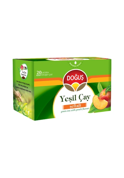 Doğuş Yeşil Çay Şeftali 20'li Bardak Poşet