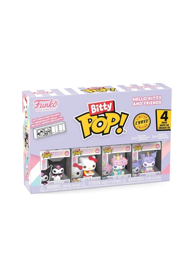Funko Bitty Pop Sanrio - Kuromi - 4 Parçalı Ve Bir Sürpriz Mini