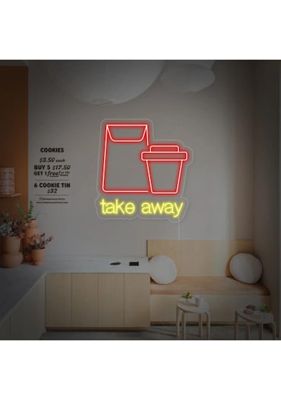 Take Away Neon Led Tabela