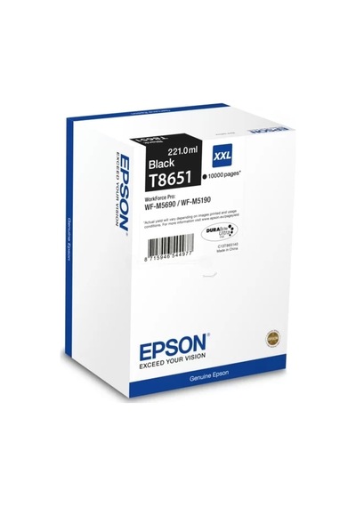 Epson C13t865140 Wf-m5690 Xxl Mono Cartrıdge,