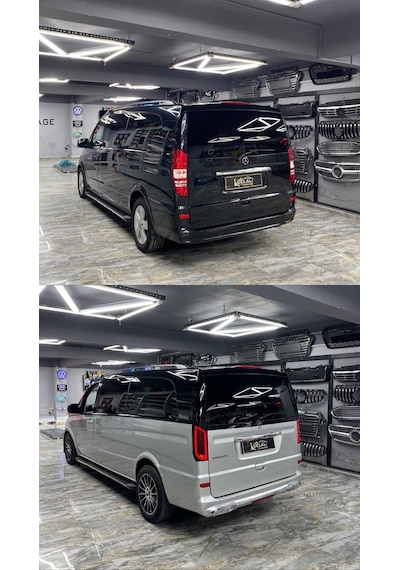 Mercedes V Klass Vito Viano 2006-2015 Uyumlu 2023 Maybach Yükseltme Dönüşüm Body Kit Seti-hazır Stok