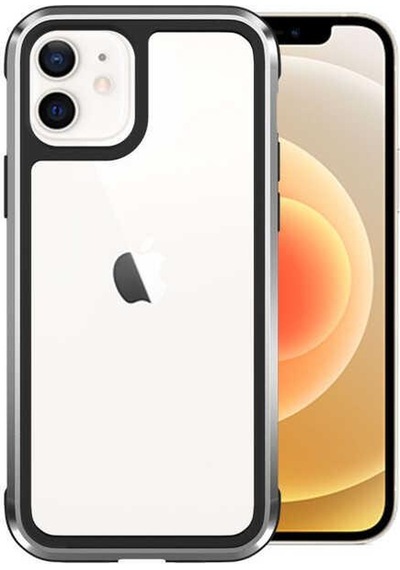 Apple  Uyumlu iPhone 12 Mini Kılıf Defens Armor Ultra Koruma Case Siyah