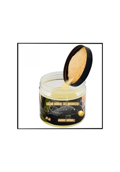 Uyguna-yakala Ananas Aromalı -sazan Hamur Tatlandırıcısı -toz Dip Yemi -om.200