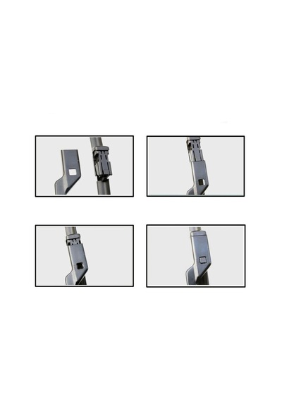 Volkswagen Polo Ön Cam Muz Ön Silecek Süpürgesi Seti 2005-2009 411513680