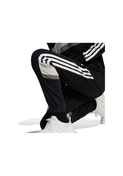 Adidas 3 Stripes Tiberio Çocuk Siyah Eşofman Altı