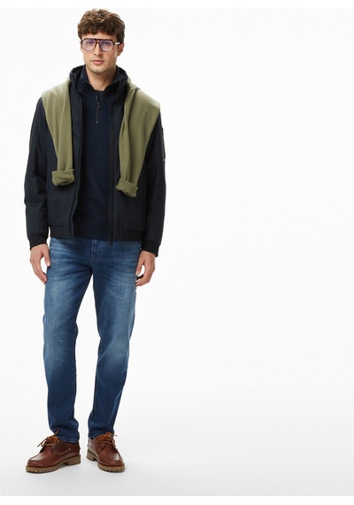 Boss Hexatech Bomber Erkek Lacivert Mont50545131