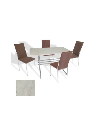 Japon - Gözde Masa Takımı - 70x120 Werzalit, Wermodin Ve Allzalit Tabla - Golden Marble - Taytüyü Kahve Çok Renkli Japon - Gözde Masa Takımı - 70x120 Werzalit, Wermodin Ve Allzalit Tabla - Golden Marble - Taytüyü Kahve Çok Renkli