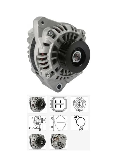 Alt Dınamo 12v 70a Mıtsubıshı Tıp Honda Cıvıc Vı 1.4 1.6 1.7 Ig-c-l-fr