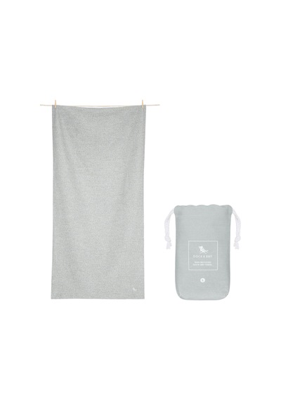 Dock And Bay Hızlı Kuruyan Havlu Essential L Mountain Grey Gri
