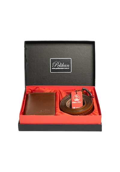 Pelikan Deri Erkek %100 Hakiki Cüzdan&Kemer Seti (474417297)