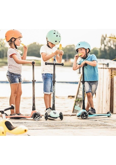 Scoot And Ride Highwaykick 3 Led Tekerlekli Çocuk Scooter Turkuaz