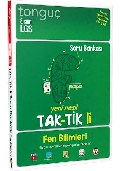 Tonguç Akademi 8. Sınıf Fen Bilimleri Taktikli Soru Bankası (507675054)
