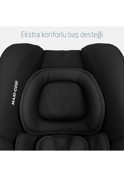Maxi-Cosi Cabrio Fix I-Size Adac'lı Bebek Oto Koltuğu ve Ana Kucağı 0-13 kg Essential Black