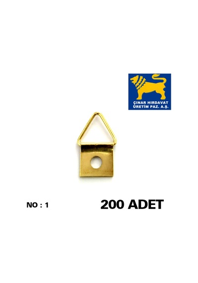 Arslan Mamulleri Üçgen Çerçeve Askısı No 1 - 200 Adet