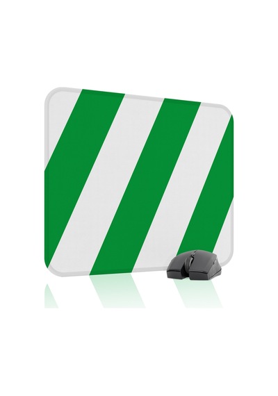 Yeşil Beyaz 48x40 Xl Taraftar Gaming Oyuncu Mouse Pad Kaymaz Taban Büyük Klavye Fare Altlığı Şerit