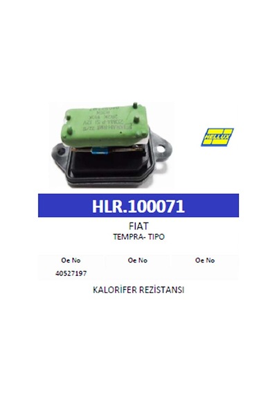 Kalorifer Rezistansı Fıat Tempra- Tıpo 40527197