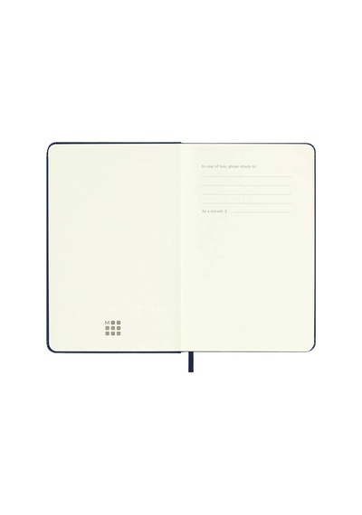 Moleskine 12 Ay Günlük Ajanda Cep Boy 9x14 Cm Sert Kapak Safir Mavi Safir Mavisi