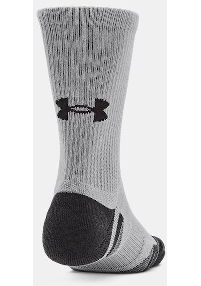 Under Armour Unisex UA Performance Tech 3’lü Paket Crew Çorap 1379512-011 Gri