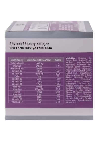 Phytodef Kolajen Likit Form 16 x 25 ML