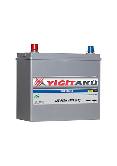 12v 60ah L2b Dar/ters Mf Yiğit Akü