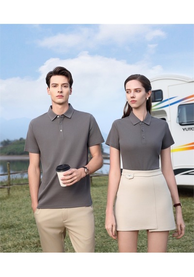 New Performance Premium Polo T-shirt %72,8 Pamuk %27,2 Polyester Demir Grisi