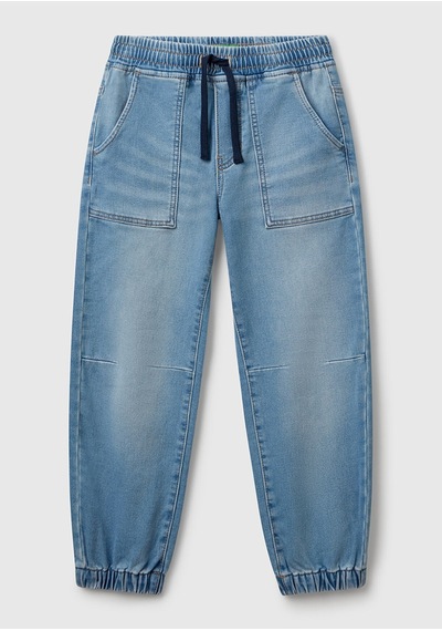 United Colors Of Benetton Benetton Açık Mavi Erkek Çocuk Denim Pantolon