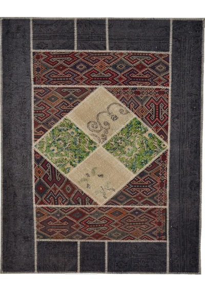 Patchwork El Dokuma Anadolu Halısı – Spring (424888404)