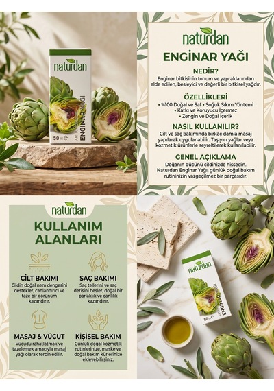 6 Adet - Enginar Yağı 50 Ml Diğer