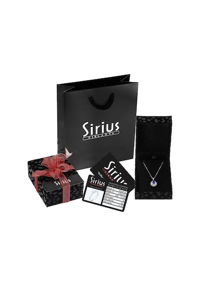 Sirius Pırlanta Elmas ve Damla Safir Taşlı Kolye  0884P0007