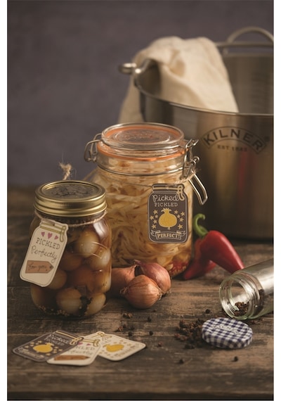Kilner Klipsli Yuvarlak Kavanoz 1 Lt