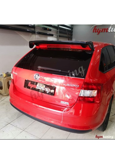 Skoda Rapid Spoiler, Küçük DTM, Universal Kanat Votex Piano Black