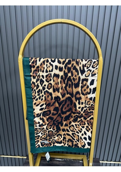 Bonjela Soft Pamuklu Şal Leopar Desen Lbs1011-33737 Çok Renkli