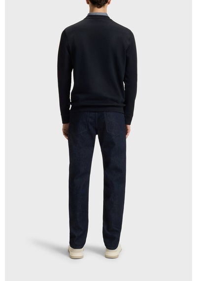 Boss Erkek Sweat 50509323 404 Lacivert Lacivert