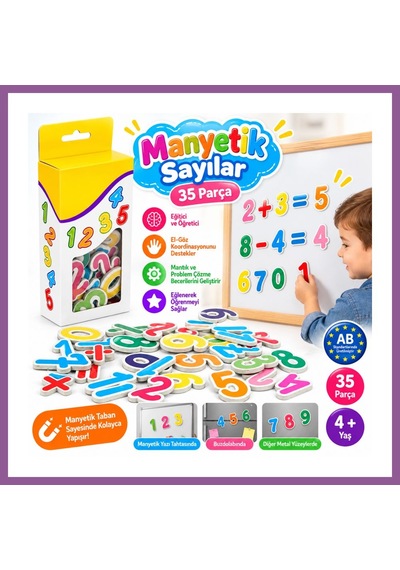 Bezos 9223 Manyetik Sayılar Rengaren
