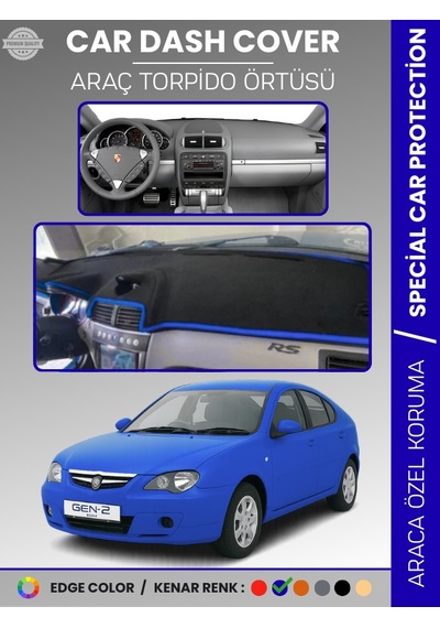 Proton Gen-2 2004-2011 Torpido Örtüsü Ön Göğüs Koruma Torpido Koruma Çatlamayı Engeller Tam Uyum - 788 Stiloto