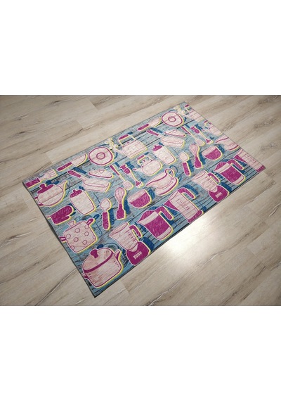 Joker Halı Norm Mutfak 50-207 Mavi Pembe Mutfak Halı 95X150 Cm Joker Halı Norm Mutfak 50-207 Mavi Pembe Mutfak Halı 95X150 Cm