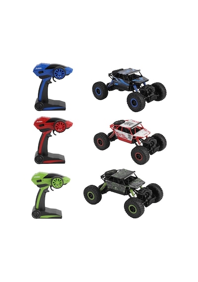 Mega Oyuncak Rock Crawler 4x4 WD Arazi Kaşifi Şarjlı Uzaktan Kumandalı Jeep