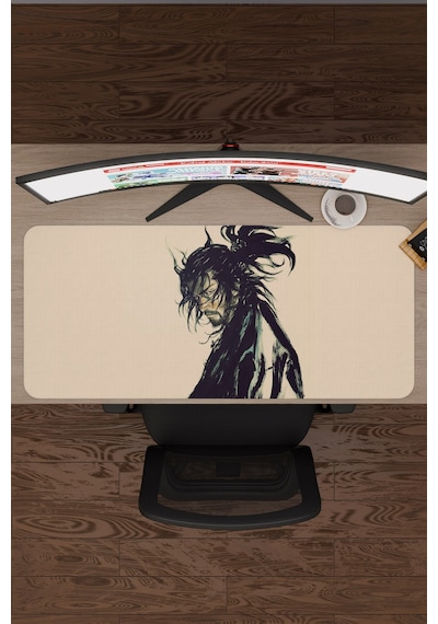 Vagabond Kaymaz Dikişli Kauçuk Oyuncu Mousepad V2 - 90x40 Xxl Gaming Mouse Pad Fare Altlığı