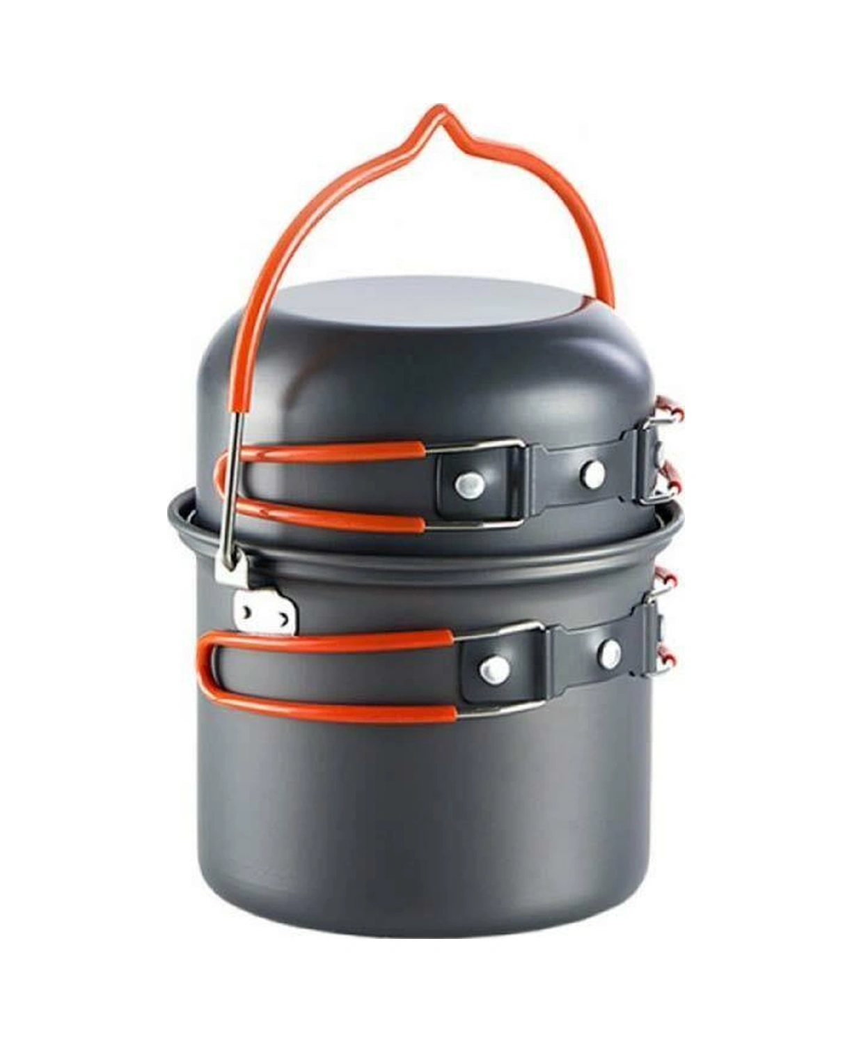 Naturehike 4 In 1ultralight 2-3 Kişilik Yemek Pişirme Seti Gri