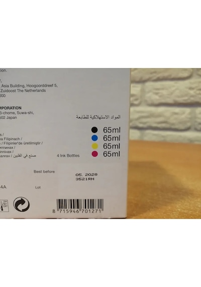 Epson Epson T103 Multipack  Mürekkep 452883700