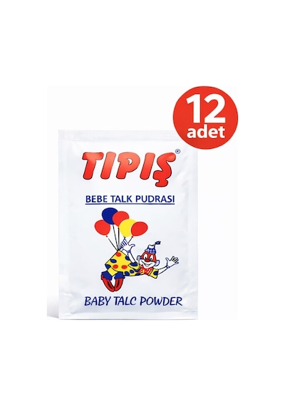 Tıpış Bebek Pudrası Zarf 35 Gr 12li
