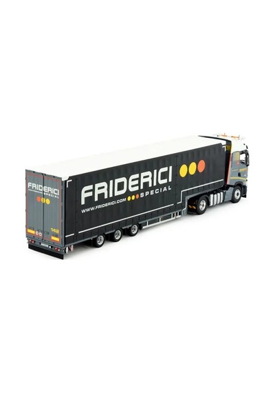 1/50 Friderici Renault Trucks T Hıgh 4x2 + Jumbo Dorseli