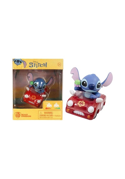 Yume Toys Disney Stitch Zoom Hero Serisi Çek Bırak Figürlü Sports Car 15750