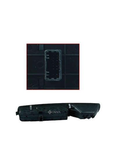 Renault Scenic 3 Sol Dörtlü Cam Açma Düğmesi Anahtarı 2009-2014
