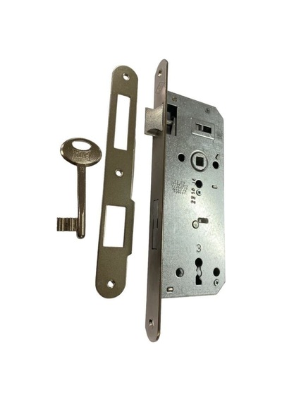 Kale Oval 151 R 40 Mm Nikel Oda Kapı Kilidi