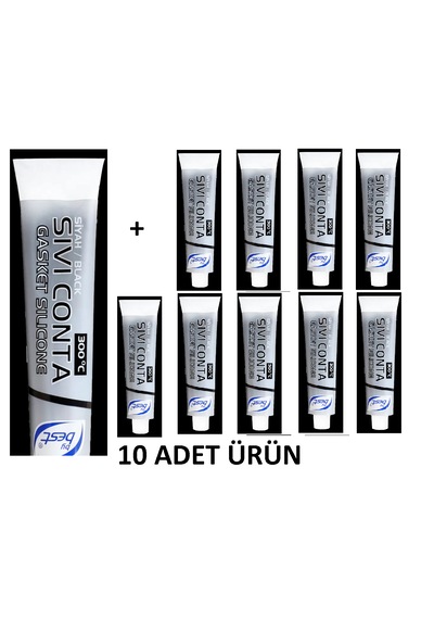Bybest Sıvı Conta 45 Gr Siyah-10 Adet