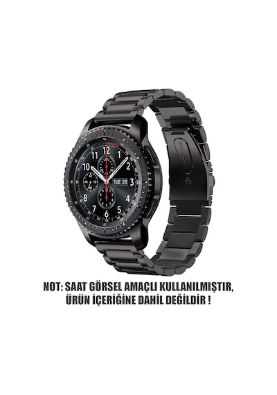 Microsonic Samsung Galaxy Uyumlu Watch 5 44mm Metal Stainless Steel Kordon