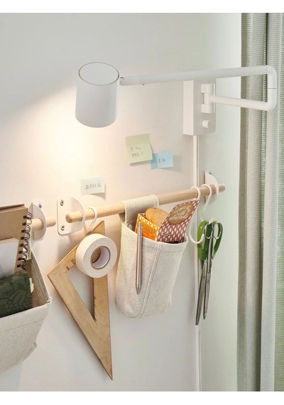 Ikea Nereby Banyo Askısı 5 Kancalı 5'li 8 X 11 Cm Beyaz
