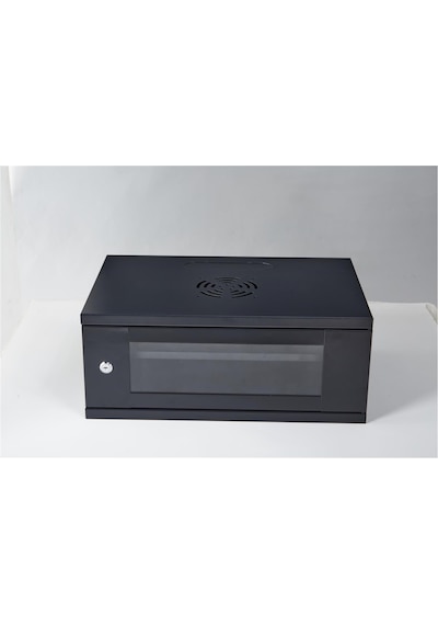 Racksan Se-6407s 7u Duvar Tipi Kabinet 350-530-400 Raf+fan+priz
